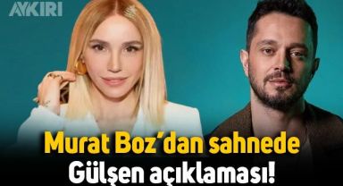 Murat Boz'dan Gülşen açıklaması:
