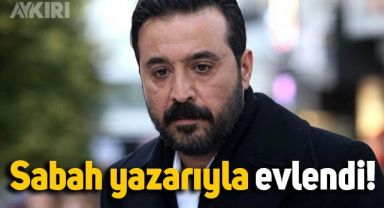 Mustafa Üstündağ, Sabah yazarı Tuba Kalçık ile evlendi, düğünden ilk fotoğraf paylaşıldı