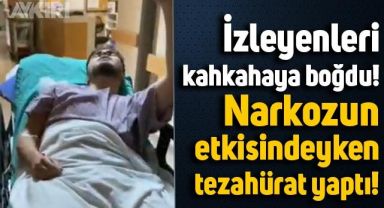 Narkozun etkisindeyken Mertens ve Galatasaray tezahüratı yapan gencin videosu izleyenleri güldürdü