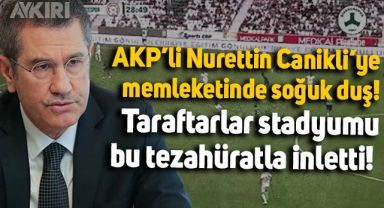 Nurettin Canikli'ye soğuk duş: Giresunspor taraftarları tezahüratla tepki gösterdi