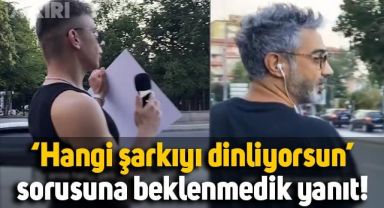 Sokak röportajında