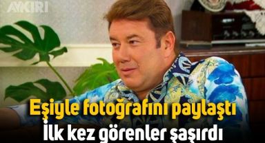 Şoray Uzun eşiyle fotoğrafını paylaştı, ilk defa görenler şaşırdı