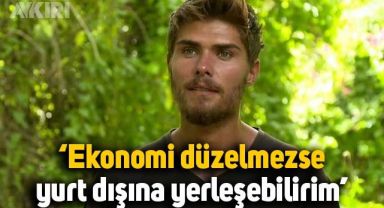 Survivor Barış Murat Yağcı, Türkiye'yi terk ediyor: 