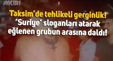 Taksim İstiklal caddesinde 