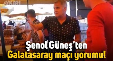Trabzon'da tatil yapan Şenol Güneş: