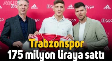 Trabzonspor, Ahmetcan Kaplan'ı 175 milyon liraya Ajax'a sattı