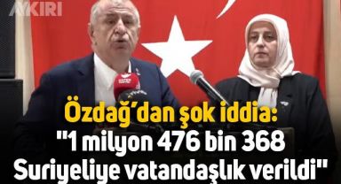 Ümit Özdağ'dan şok iddia: