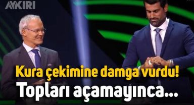Volkan Demirel Konferans Ligi'ne damga vurdu, kura toplarını açamayınca ortaya eğlenceli görüntüler çıktı