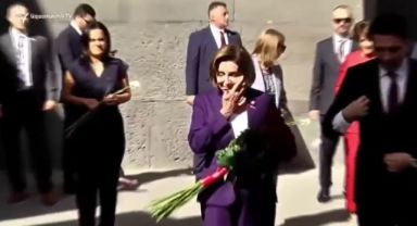 ABD Temsilciler Meclisi Başkanı Nancy Pelosi, Ermenistan ziyaretinde gözyaşı döktü