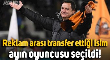 Acun Ilıcalı'nın reklam arasında transfer ettiği futbolcu, İngiltere'de ayın oyuncusu seçildi!