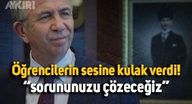 Ankara Büyükşehir Belediye Başkanı Yavaş'tan öğrencilere ulaşım müjdesi
