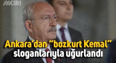 Ankara'da konuşma yapan Kılıçdaroğlu'nu 