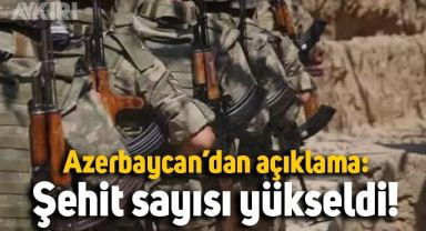 Azerbaycan: Şehit sayısı 77'ye yükseldi