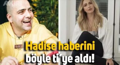 Bartu Küçükçağlayan, Hadise haberini ti'ye aldı: