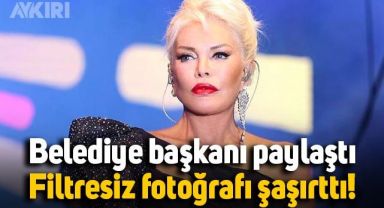 Belediye başkanı paylaştı, Ajda Pekkan'ın filtresiz fotoğrafı gündem oldu