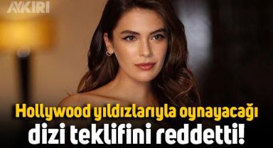 Biran Damla Yılmaz, ABD'den gelen dizi teklifini reddetti