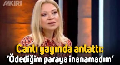 Ebru Baki canlı yayında anlattı: