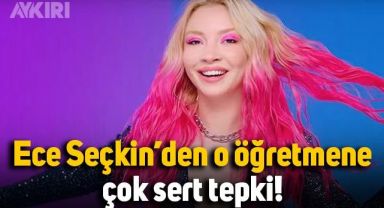 Ece Seçkin, kendisi üzerinden öğrencisinin boyuyla alay eden öğretmene tepki gösterdi
