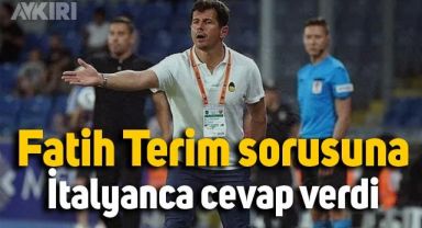 Emre Belözoğlu'na Fiorentina maçı öncesi Fatih Terim sorusu