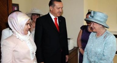Erdoğan'dan Kraliçe Elizabeth'in ölümü sonrası taziye mesajı