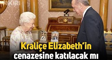 Erdoğan, Kraliçe 2. Elizabeth'in cenazesine katılacak mı?