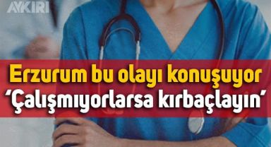 Erzurum Horasan Devlet Hastanesi'nde hemşirelere yönelik 