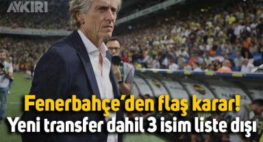 Fenerbahçe'de TFF listesine giremeyen futbolcular belli oldu