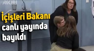 Finlandiya İçişleri Bakanı canlı yayında bayıldı