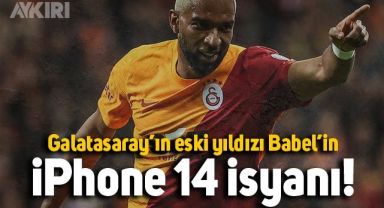 Galatasaray'ın eski yıldızı Ryan Babel iPhone 14'ün Türkiye satış fiyatına isyan etti