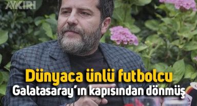 Galatasaray yöneticisi Erden Timur'un görüşme gerçekleştirdiği dünyaca ünlü futbolcu