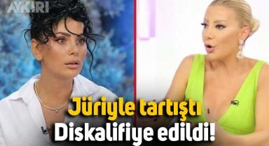 Gülşah Saraçoğlu ile tartışan yarışmacı, Doya Doya Moda programından diskalifiye edildi