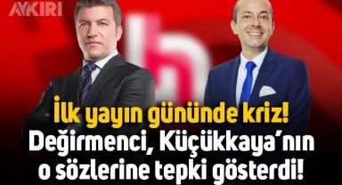 Halk TV'de ilk yayın gününde kriz: İrfan Değirmenci, İsmail Küçükkaya'nın sözlerine tepki gösterdi