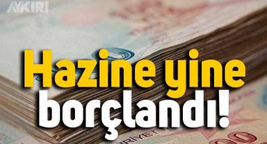 Hazine 16,3 milyar TL borçlanmaya gitti