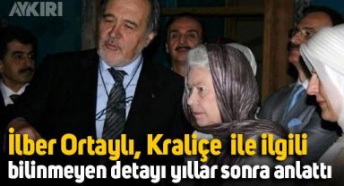 İlber Ortaylı, Kraliçe Elizabeth ile ilgili kimsenin bilmediği detayı 14 yıl sonra ilk kez anlattı