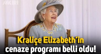 İngiltere Kraliçesi 2. Elizabeth’in cenaze programı belli oldu