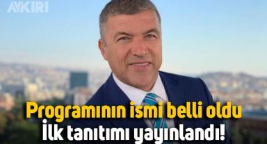 İsmail Küçükkaya'nın Halk TV'deki programının ismi belli oldu