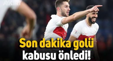 İsmail Yüksek'in son dakika golü, Türkiye için kabusu önledi