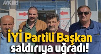 İYİ Parti Ardahan İl Başkanı Taşkın Polat saldırıya uğradı