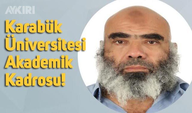 Karabük Üniversitesi'nin kadrosunda yer alan yabancı uyruklu akademisyen sosyal medyada gündem oldu