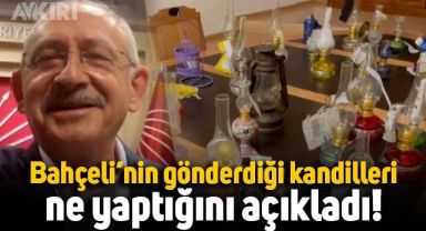 Kemal Kılıçdaroğlu, Bahçeli'nin gönderdiği kandilleri ne yaptığını açıkladı