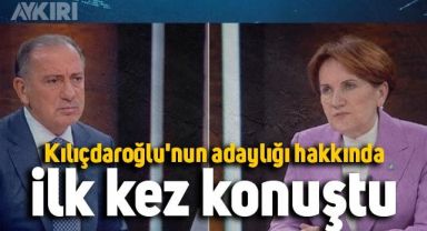 Kemal Kılıçdaroğlu'nun adaylığı ile ilgili Meral Akşener'den ilk yorum