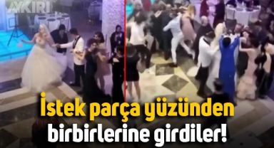 Kız tarafıyla erkek tarafı istek parça yüzünden birbirine girdi