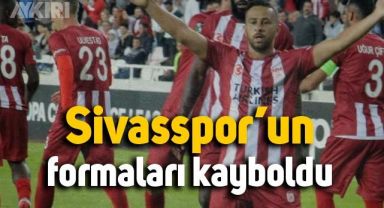 Konferans Ligi'ndeki Cluj maçı öncesi Sivasspor'un formaları kayboldu