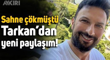 Konser vereceği sahne çöken Tarkan'dan yeni açıklama