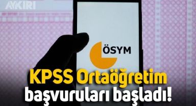 KPSS 2022 Ortaöğretim başvuruları başladı, ortaöğretim KPSS ücreti ne kadar, başvuru nasıl yapılır, kimler başvurabilir