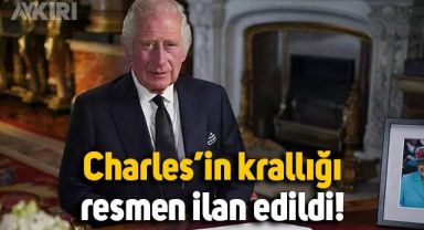 Kral III. Charles'ın krallığı resmen ilan edildi