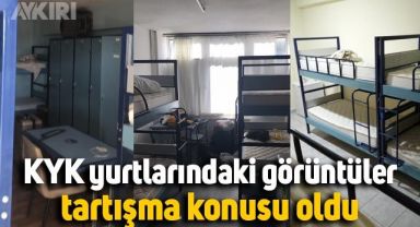 KYK yurtlarındaki görüntüler tartışma konusu oldu