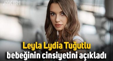 Leyla Lydia Tuğutlu bebeğinin cinsiyetini açıkladı, karnı burnunda pozlarını paylaştı