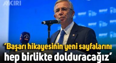 Mansur Yavaş: Başarı hikâyesinin yeni sayfalarını hep birlikte dolduracağız
