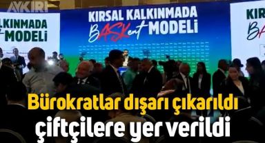 Mansur Yavaş'tan jest: Belediye bürokratları dışarı çıkarıldı, çiftçilere yer verildi